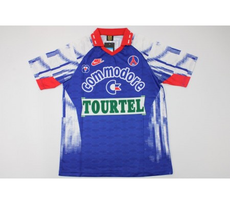 Paris St Germain 92/93 Home Blue Soccer Jersey